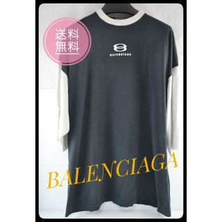 バレンシアガ(Balenciaga)のバレンシアガ/BALENCIAGA  699190 ロゴ 7分袖(Tシャツ/カットソー(七分/長袖))