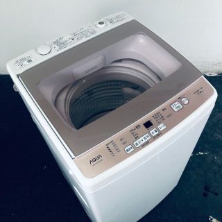 再追加販売 ☆送料・設置無料☆ 大型洗濯機 アクア (No.5002) | www