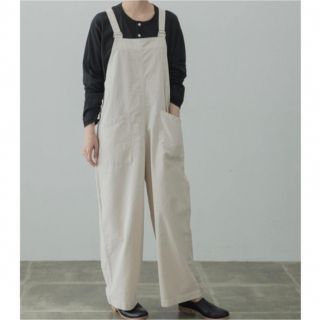 かぐれ - 〈かぐれ〉コットンサロペット アイボリー の通販 by r__o