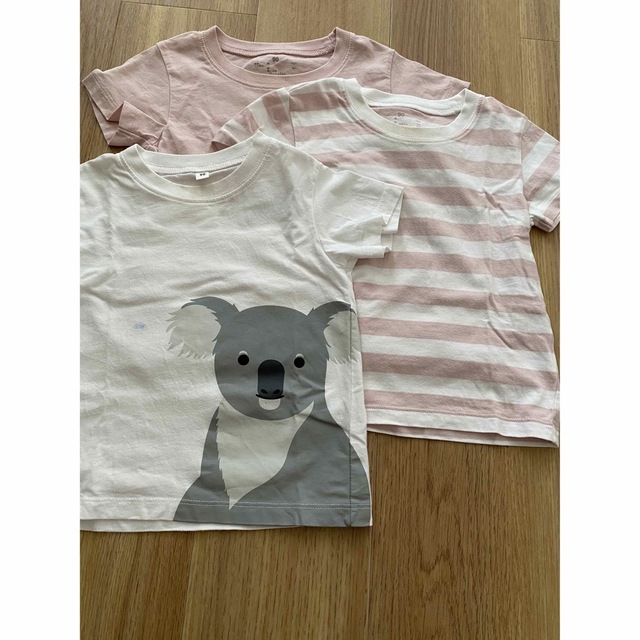 MUJI (無印良品)(ムジルシリョウヒン)の無印良品　Tシャツ 90 3枚セット キッズ/ベビー/マタニティのキッズ服男の子用(90cm~)(Tシャツ/カットソー)の商品写真