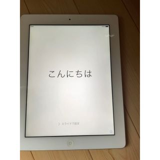 アイパッド(iPad)のiPad 第3世代　16GB Wi-Fiモデル　ホワイト(タブレット)