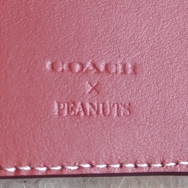 新品 coach×peanuts  スヌーピー 手帳カバー  ノート