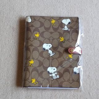 COACH - 新品 coach×peanuts スヌーピー 手帳カバー ノートの通販 by