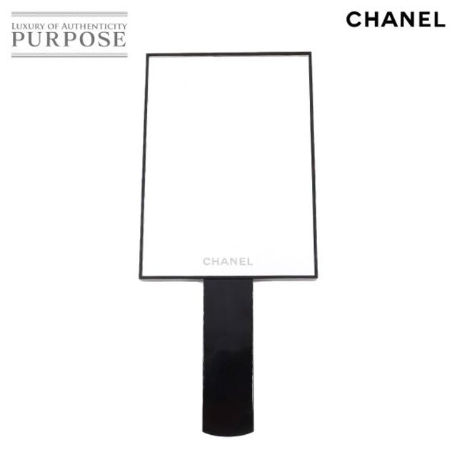 カラーブラック未使用 展示品 シャネル CHANEL ハンドミラー 手鏡 卓上ミラー ココマーク プラスチック ブラック VLP 90186430