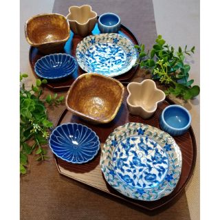 新品 晩酌セットq8(永祥) 2名分(食器)