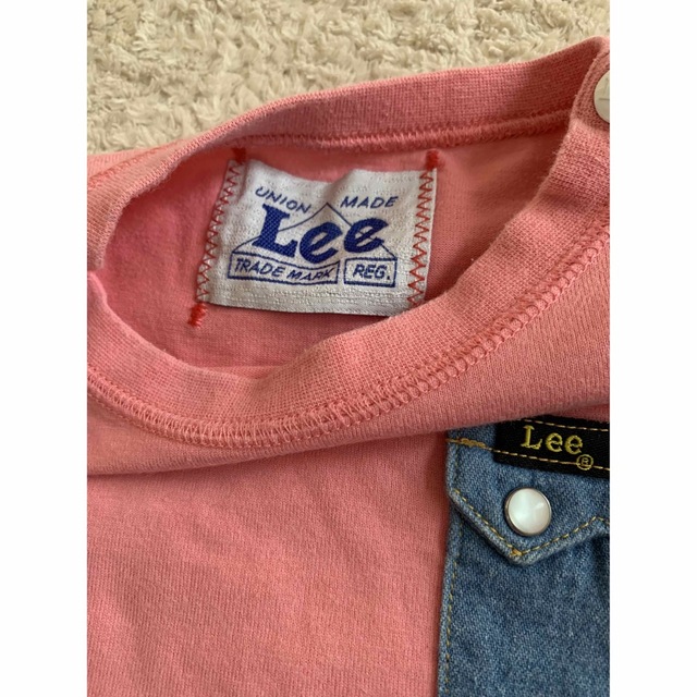 Lee(リー)の《90サイズ》 Lee ロングTシャツ キッズ/ベビー/マタニティのキッズ服男の子用(90cm~)(Tシャツ/カットソー)の商品写真