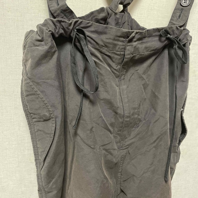 CIAOPANIC TYPY(チャオパニックティピー)の墨ブラック　サロペット　BDU レディースのパンツ(サロペット/オーバーオール)の商品写真
