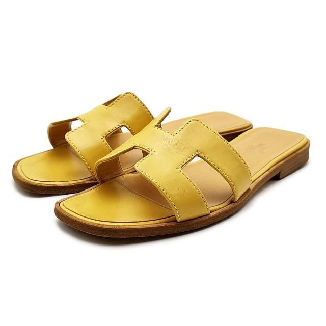 エルメス HERMES サンダル オラン レザー 03-23051211 15050円