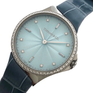 ティファニー(Tiffany & Co.)のティファニー TIFFANY＆CO メトロ スカイブルー ステンレススチール クオーツ レディース 腕時計(腕時計)