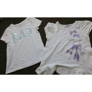 ポンポネット(pom ponette)の120センチTシャツ二種🌠 ポンポネット、GAP(Tシャツ/カットソー)