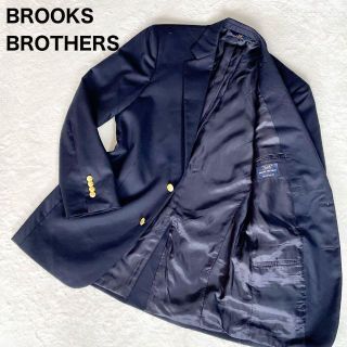 ブルックスブラザース(Brooks Brothers)のブルックスブラザーズ シングル 2B 金ボタン テーラードジャケット 紺ブレ(テーラードジャケット)