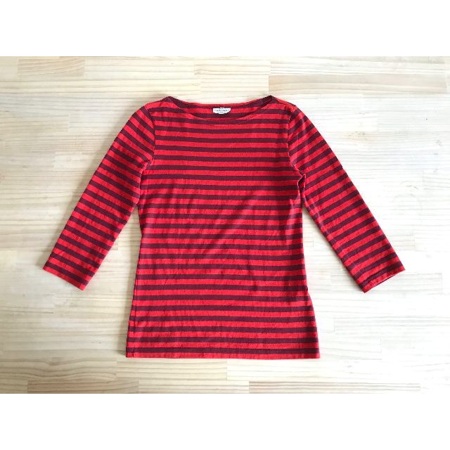 marimekko(マリメッコ)のyukayuka様専用2点マリメッコ/トップス/7分袖/Tシャツ/XS/レッド レディースのトップス(Tシャツ(長袖/七分))の商品写真