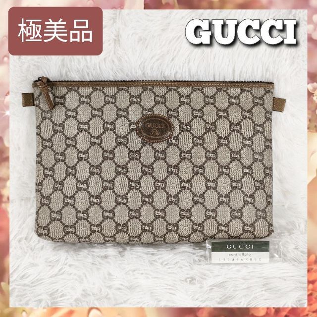 極美品 GUCCI グッチ セカンドバッグ クラッチバッグ グッチプラス-