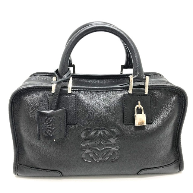 ロエベ LOEWE アマソナ28 アナグラム カバン ハンドバッグ レザー