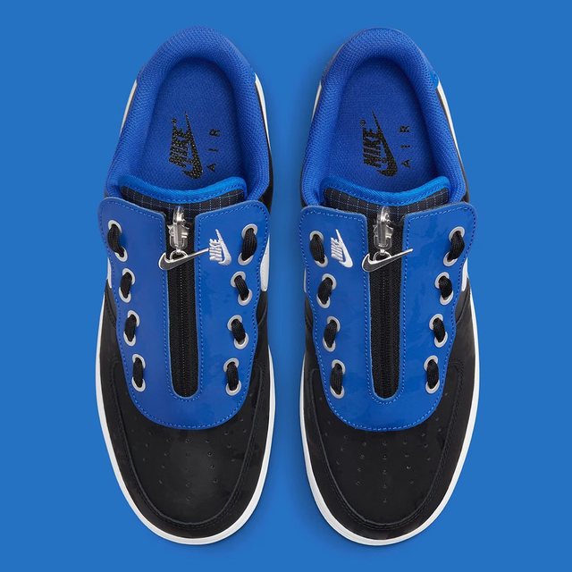 NIKE - NIKE ナイキ エアフォース1 AIR FORCE 1 シュラウド ブルーの
