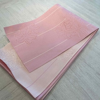半幅帯 ピンク 未使用 着物 和装小物(帯)