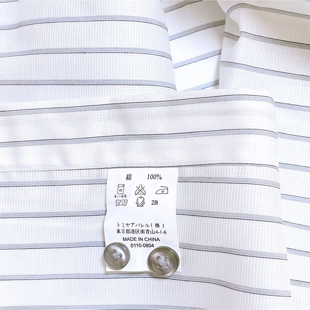 SHIRTS CODE 綿100% EASYIRON ワイシャツ半袖　3L-45 メンズのトップス(シャツ)の商品写真