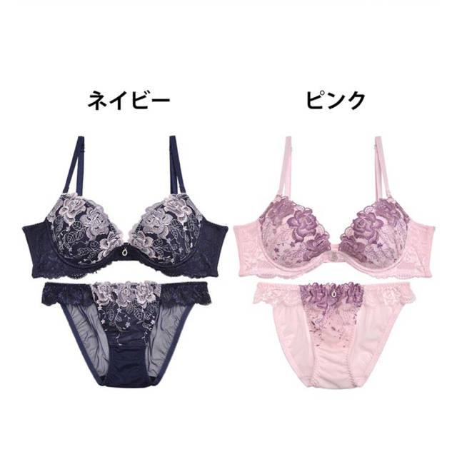 新品ロマンチックローズブラジャーショーツセット