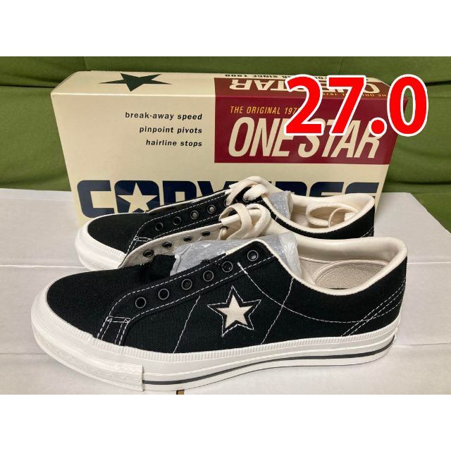 CONVERSE ONE STAR J VTG CANVAS 27.0cm