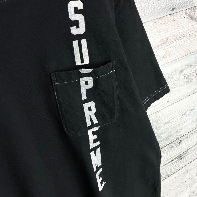 人気デザイン】シュプリーム☆ラインビッグロゴ入り半袖Tシャツ 人気 ...