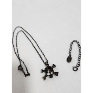 正規レア ヴァンドームブティック ゴシックスカル チェーンネックレス