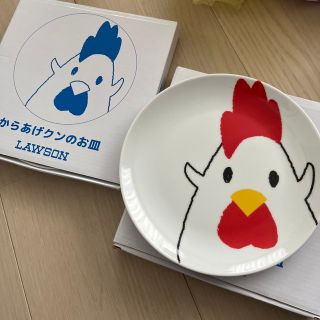 からあげクン　お皿　2枚(ノベルティグッズ)