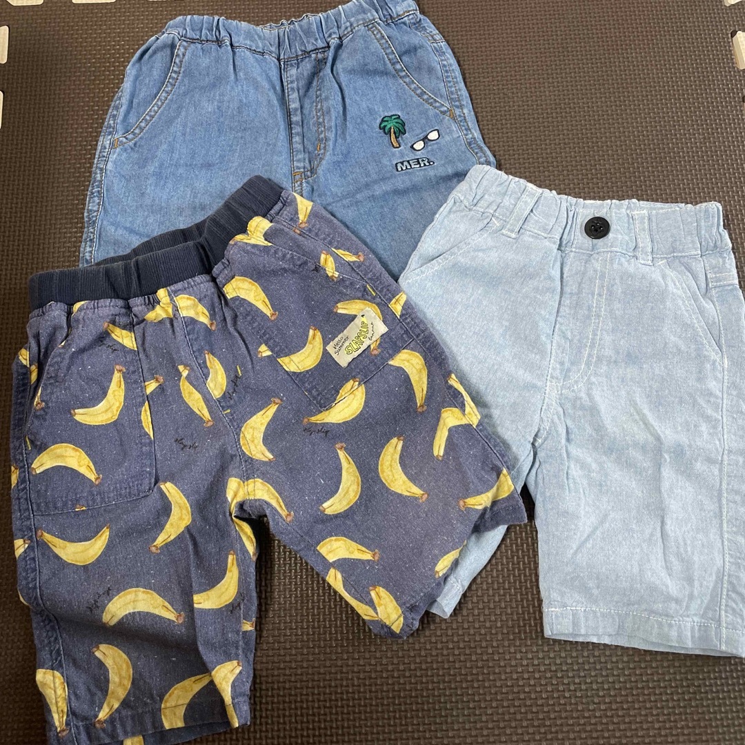 ハーフパンツ　半ズボン　90センチ　保育園　まとめ売り キッズ/ベビー/マタニティのキッズ服男の子用(90cm~)(パンツ/スパッツ)の商品写真