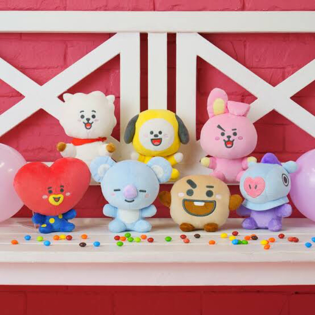 一番くじ　BT21 フィギュアコンプセット