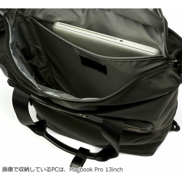 国産原料100% 【未使用】TUMIトート・バックパック ブラック大容量