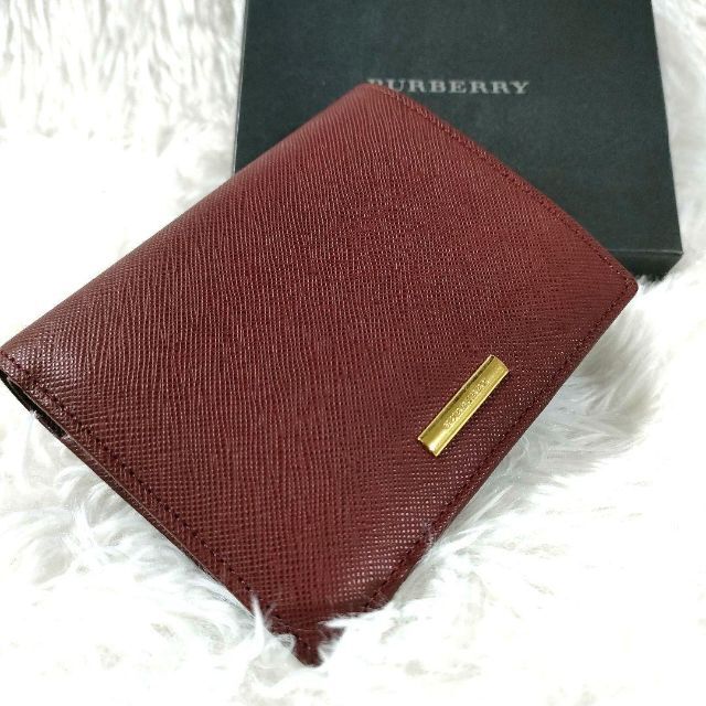 未使用 BURBERRY バーバリー 財布 小銭入有 レザー レディース メンズ-