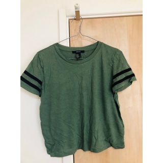 フォーエバートゥエンティーワン(FOREVER 21)のForever21美品コットンTシャツ(Tシャツ(半袖/袖なし))