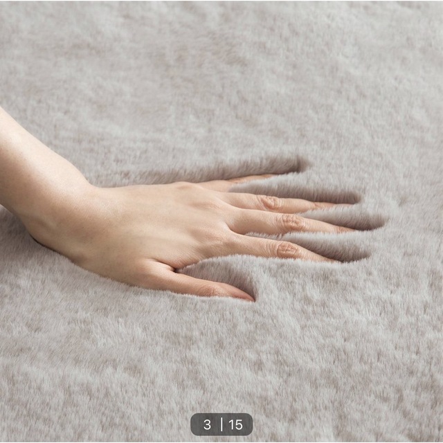 ニトリ - 新品未開封✨アクセントラグ ウサギ モカ 130 ニトリの通販