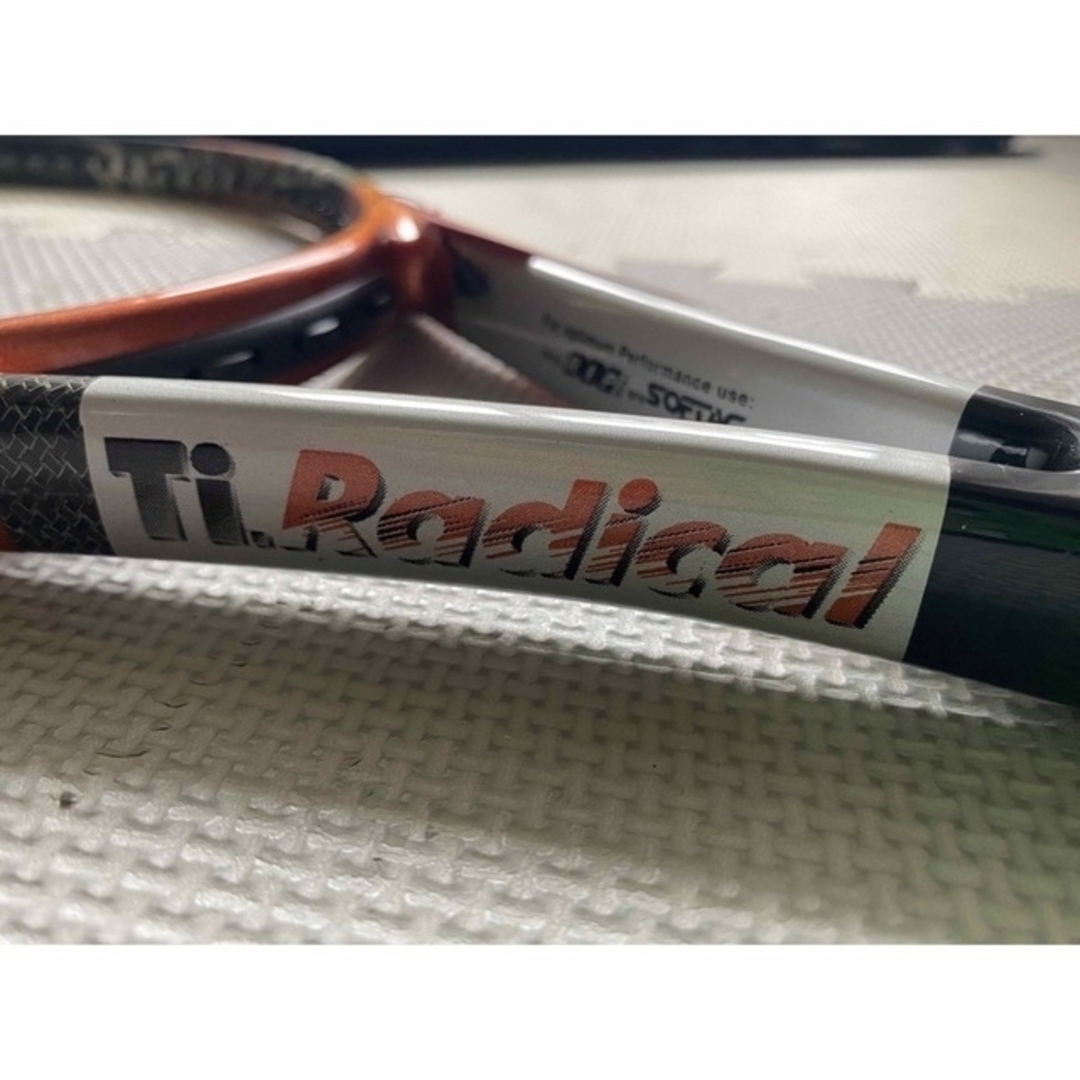 HEAD(ヘッド)のHEAD Ti.Radical OS  未使用品ラケット　おまけケース付き スポーツ/アウトドアのテニス(ラケット)の商品写真