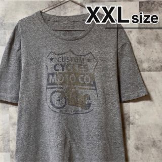 ソノマ(sonoma)のTシャツ　XXLサイズ　Sonoma ソノマ　グレー　バイク　USA古着(Tシャツ/カットソー(半袖/袖なし))