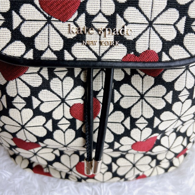 kate spade フラワージャガードハート ラップバックパック リュック
