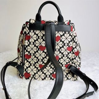kate spade フラワージャガードハート ラップバックパック リュック