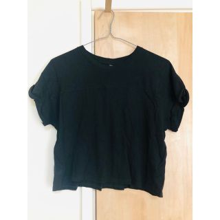 エイチアンドエム(H&M)のH&M美品コットンTシャツ(Tシャツ(半袖/袖なし))