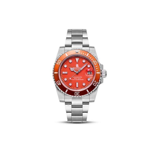 A BATHING APE TYPE 1 BAPEX orange