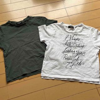 コムサイズム(COMME CA ISM)の半袖シャツ　2枚　コムサイズム　サイズ120(Tシャツ/カットソー)