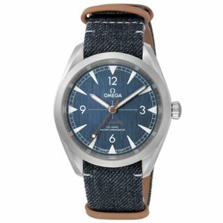 オメガ(OMEGA)のオメガ OMEGA 腕時計 メンズ SEAMASTER RAILMASTER シーマスター レイルマスター ブルー 220.12.40.20.03.001(腕時計(アナログ))