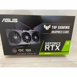 エイスース(ASUS)のASUS  TUF-RTX3080-O10G-GAMING 中古美品(PCパーツ)