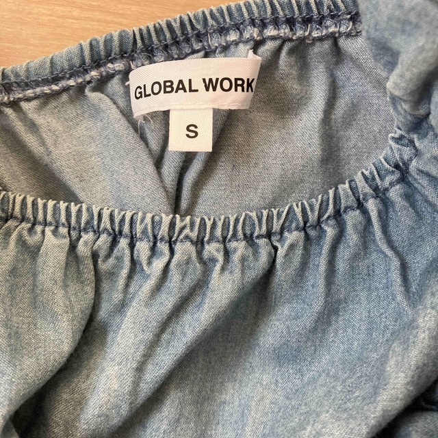 GLOBAL WORK(グローバルワーク)のグローバルワーク　キッズ夏用トップス　２枚セット☆ キッズ/ベビー/マタニティのキッズ服女の子用(90cm~)(Tシャツ/カットソー)の商品写真