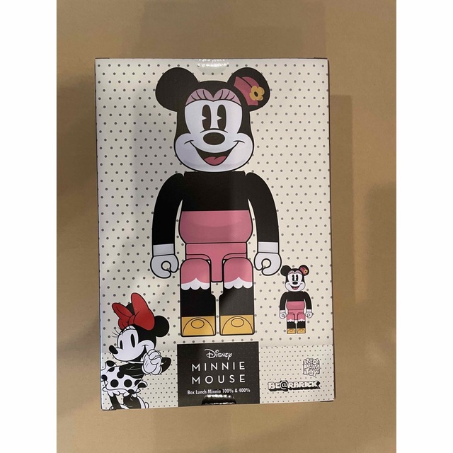 新品 BE@RBRICK Box Lunch Minnie 100％ 400％ 4