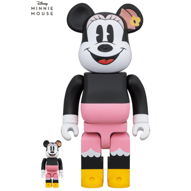 新品 BE@RBRICK Box Lunch Minnie 100％ 400％