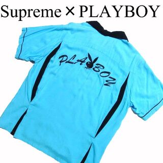 シュプリーム(Supreme)のSupreme Playboy Bowling Shirt プレイボーイ シャツ(シャツ)