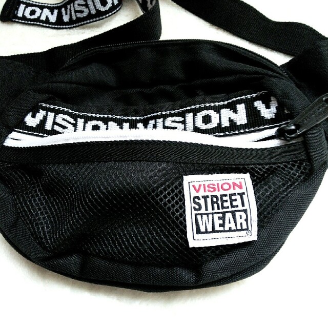 VISION STREET WEAR(ヴィジョン ストリート ウェア)のVISION ウエストバッグ ショルダーバッグ ホワイト レディースのバッグ(ボディバッグ/ウエストポーチ)の商品写真