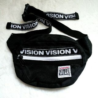 ヴィジョン ストリート ウェア(VISION STREET WEAR)のVISION ウエストバッグ ショルダーバッグ ホワイト(ボディバッグ/ウエストポーチ)