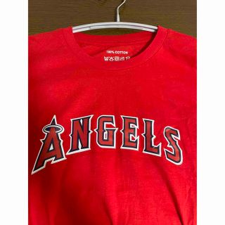 メジャーリーグベースボール(MLB)の大谷翔平Tシャツ　ÁNGELS(記念品/関連グッズ)