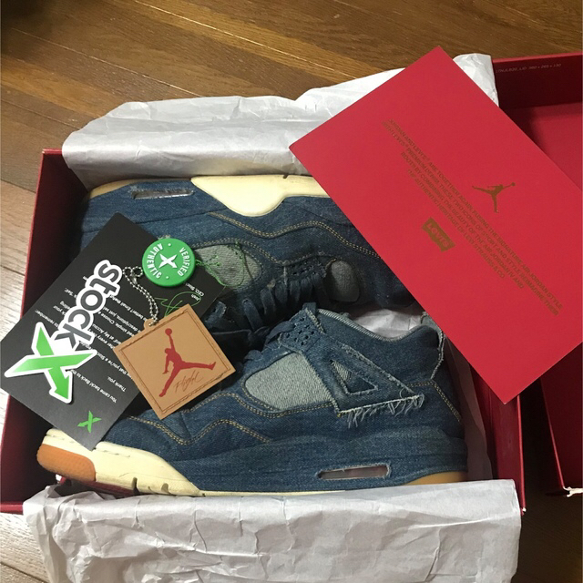 希少未発売sizeNIKE×Levi's AIR JORDAN 4 DENIM