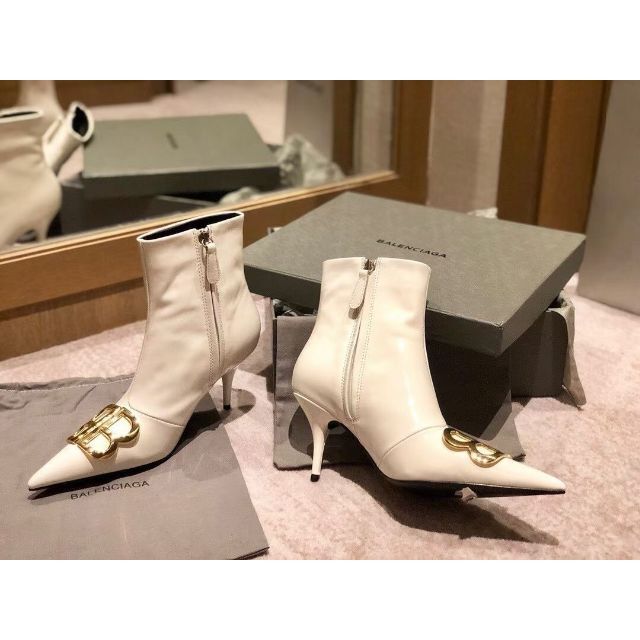 コーフル 新品BALENCIAGA BB ショートブーツ ブーティ 36